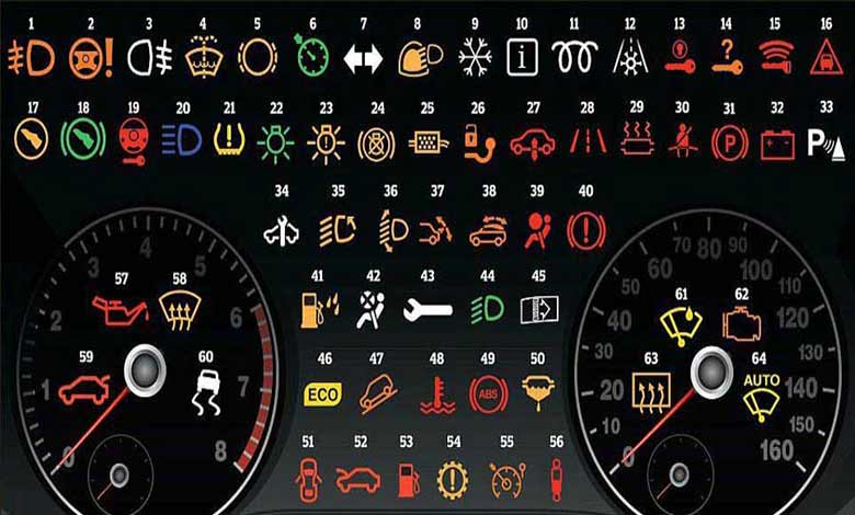 چراغ هشدار ABS یا Anti-lock Braking System