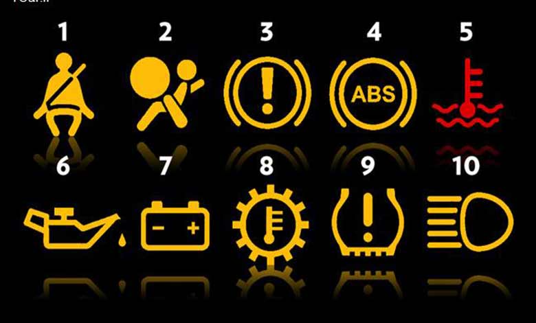 نکات مهم در شناخت انواع چراغ های هشدار خودرو